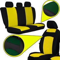 Set huse auto Pok-Ter Classic Plus 10 piese, Galben