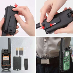 Stație walkie-talkie Baofeng BF-25E, albastru închis, PMR, subcanal