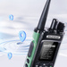 Radio portabil Baofeng DM-32E HTQ DMR negru + bandă de aviație