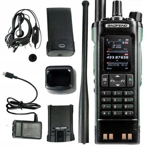 Krótkofalówka Radiotelefon Walkie-talkie  VHF UHF PASMO LOT Baofeng UV-5R EU MINI CAMO pol_pl_Krotkofalowka-Walkie-talkie-Baofeng-BF-25E-Black-PMR-podkanaly-50092_3