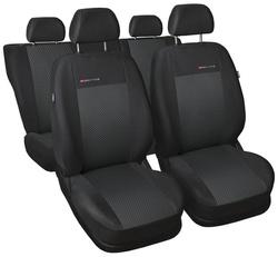 Huse pentru scaune auto Auto-Dekor Elegance din material textil Auto-Dekor Elegance Popiel 3 Gri