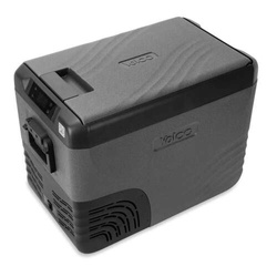 Frigider portabil de voiaj auto cu compresor Yolco KX40 Carbon 34L + căști wireless impermeabile