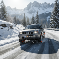 Lanturi de zapada textile AZILO Snow Sock XL, Bionic Fiber, omologate, montaj rapid, cu geanta