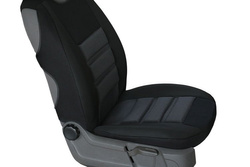 Husa matlasata pe scaunul din fata VIP ERGONOMIC MODELUL 1, culoare negru