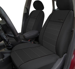 Huse pentru scaune auto Pok-Ter Trend Line din material culoare negru