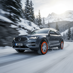  Lanturi de zapada textile AZILO Snow Sock M, Bionic Fiber, omologate, montaj rapid, cu geanta 