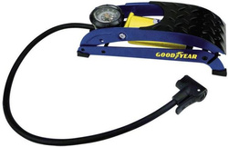  Pompa de picior cu 1 cilindru si manometru Goodyear 