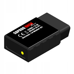 Monitor DASH MICRO FO1 OBD2 DPF FAP GPF Diagnoză LED Plug & Play Compact pentru Ford