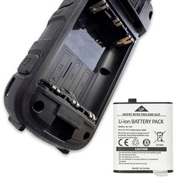 Subcanale walkie-talkie Baofeng BF-25E PMR roșii