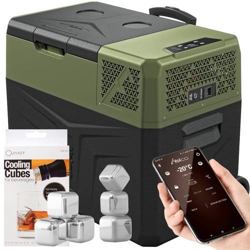 Lada frigorifica auto profesionala USB bluetooth 5.0 Yolco BCX40 CARBON 39L 12V 24V 100-230V