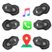 Sistem de comunicare moto Intercom Freedconn T-MAX S V4 PRO Bluetooth 5.1