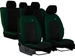 Set huse auto Road Pok-Ter din piele ecologica Negru/Verde
