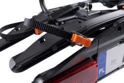 Aguri Active Bike PRO 3+1 Black suport biciclete pe carlig pentru transportul a 4 biciclete