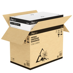 Lada frigorifica auto profesionala cu compresor Yolco TCX60 CARBON 63L + baterie modulara + panou solar 200W