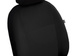 Huse pentru scaune auto Pok-Ter Drive din material, de culoare negru