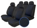 Huse pentru scaune auto Atra Comfort T13 Negru-Albastru 9 piese