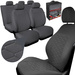 Huse pentru scaune auto Auto-Dekor Modern MP2 Piele Ecologica Gri