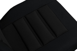 Saltea ștanțată negru pentru scaunul din față al mașinii ERGONOMIC