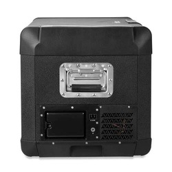 Frigider portabil de voiaj auto cu compresor Yolco GCX37 Black 37L 12V 24V + Baterie modulară Yolco