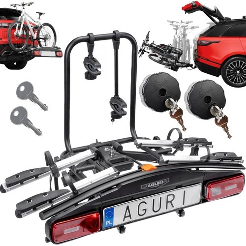 Aguri Active Bike 2 E-BIKE suport biciclete pe carlig pentru 2 biciclete electrice