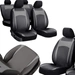 Huse pentru scaune auto Pok-Ter Design Leather Piele Gri