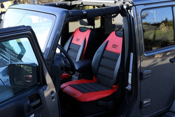 Saltea lombară husă pentru scaun auto Pok-Ter GT Ergonomic rosu