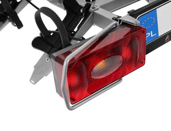 Aguri Cruiser Ultimate 3 Platforma de bagaje pentru 3 biciclete 13pini Argintiu