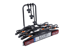 Aguri Active Bike PRO 3 Black suport biciclete pe carlig pentru transportul a 3 biciclete