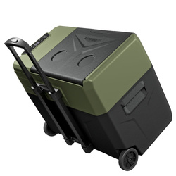 Lada frigorifica auto profesionala USB bluetooth 5.0 Yolco BCX40 GREEN 39L 12V 24V 100-230V + baterie modulară + cuburi de gheață