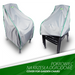 Husa de protectie pentru scaune de gradina colective 1-5 bucati 75x60x100 cm