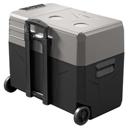 Frigider portabil de voiaj auto cu compresor Yolco BCX40 GREY 39L + baterie modulara + scut termic