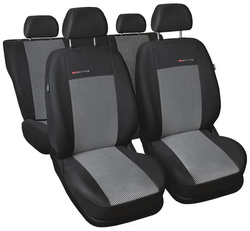 Huse pentru scaune auto Auto-Dekor Elegance din material textil Auto-Dekor Elegance Popiel 2 Gri