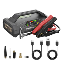 Lokithor JA3000 PRO Jump Starter Auto 12V 3000A Compresor Powerbank Baterie LiFePO4 4in1