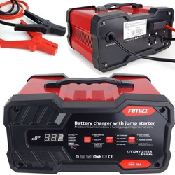Redresor Amio 12V/24V cu jump starter 75A