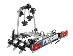Aguri Cruiser Ultimate 3 Platforma de bagaje pentru 3 biciclete 13pini Argintiu