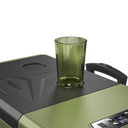 Frigider turistic cu compresor  USB bluetooth 5.0 Yolco BCX50 CARBON 47L 12V 24V 100-230V