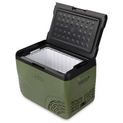 Frigider portabil de voiaj auto cu compresor Yolco NX40 Green 37L 12V 24V 240V
