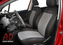 Huse pentru scaune auto Auto-Dekor Elegance din material textil Auto-Dekor Elegance Popiel 2 Gri