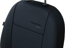 Huse pentru scaune auto Pok-Ter Trend Line din material culoare negru
