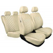 Huse pentru scaune auto Auto-Dekor Modern MP3 Piele Ecologica Bej
