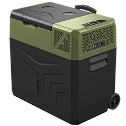 Frigider turistic cu compresor  USB bluetooth 5.0 Yolco BCX50 GREEN 47L 12V 24V 100-230V