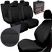 Huse pentru scaune auto Auto-Dekor Modern MG1 Piele Ecologica Negru