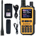 Baofeng UV-5R EU MINI PORTOCALIU walkie-talkie VHF UHF LOT BAND