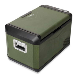 Frigider portabil de voiaj auto cu compresor Yolco GCX37 Green 37L
