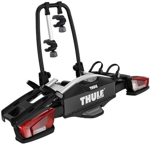 Platforma pentru biciclete, Thule Velocompact 924, cu mufa de 13 pini, Negru/Argintiu