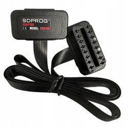 Adaptor de diagnoză SDPROG SDA11 pentru motociclete Junak, conector cu 6 pini la OBD2