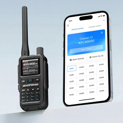 Krótkofalówka Radiotelefon Walkie-talkie VHF UHF PASMO LOT Baofeng UV-5R EU MINI CAMO pol_pl_Krotkofalowka-Walkie-talkie-Baofeng-BF-25E-Black-PMR-podkanaly-50092_2