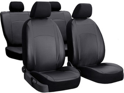Huse pentru scaune auto Pok-Ter Design Leather Piele Negru