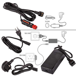 Frigider turistic cu compresor  USB bluetooth 5.0 Yolco BCX50 CARBON 47L 12V 24V 100-230V + baterie modulară + cuburi de gheață gratuite