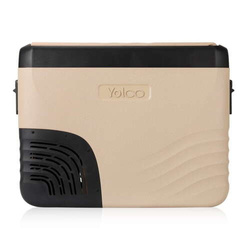 Frigider portabil de voiaj auto cu compresor Yolco KX40 Sand 34L